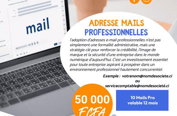 L’Importance Cruciale des Adresses E-mail Professionnelles – Créez votre adresse mail professionnelles dès aujourd’hui